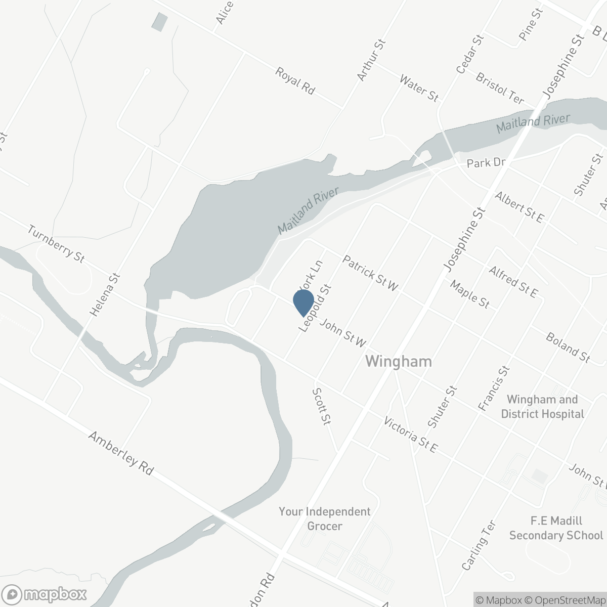119 JOHN STREET, Wingham, Ontario N0G 2W0